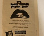 Rocky Horror Picture Show Tv Guide Print Ad Susan Surandon Tim Curry TPA15 - $5.93