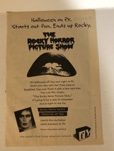 Rocky Horror Picture Show Tv Guide Print Ad Susan Surandon Tim Curry TPA15 - £4.64 GBP