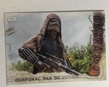 Rogue One Trading Card Star Wars #34 Corporal Pao On Scarif - $1.97