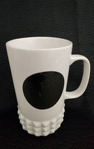 Starbucks Coffee Mug 2014 Studded Mirror Dot Collection 16 oz White Tall... - $19.05 CAD