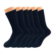AWS/American Made Mid Calf Crew Socks for Women Cotton Cushioned Running... - £15.49 GBP