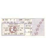 David Wells PERFECT GAME season Ticket stub 5/17/98 - $3,224.75 MXN