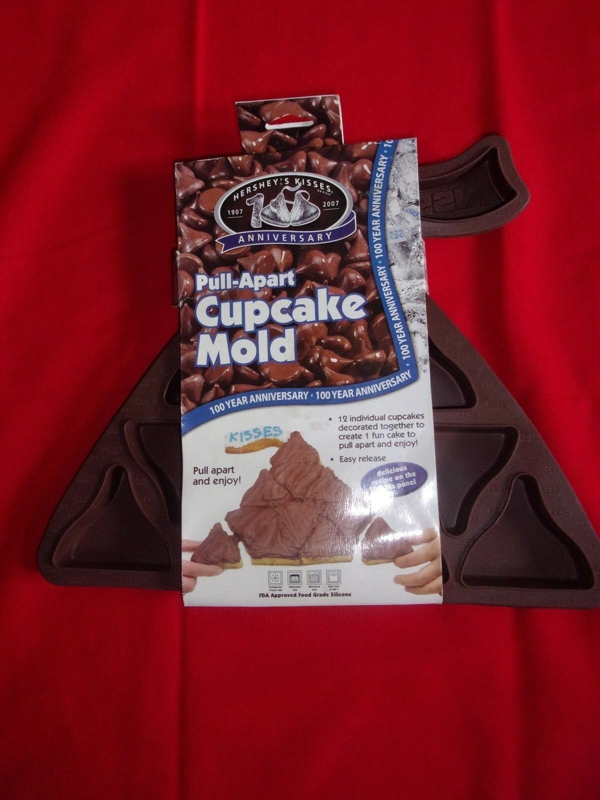 Hershey Kisses Silicone Pull-Apart Cupcake/Ice Cream Mold 100th Annivers... - $9.99