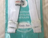 Vintage Vanity Fair Adjustable Stretch Shoulder Straps Style 57 Made in USA - £7.87 GBP