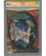 Cavewoman Creator Budd Root Signed CGC SS 8.5 Dragon Magazine #159 Art T... - €110,86 EUR