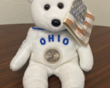 Ohio Limited Edition State Bears 19020/50,000 With State Quarter 2001 - £7.06 GBP