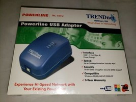 Trendnet Powerline TPL-101U USB Adapter High-Speed Network Solution - $10.79