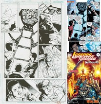 Gerry Conway Firestorm Legends of Tomorrow #5 Pg 13 Original Art Page / DC Comic - $128.69