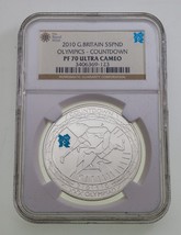 2010 Great Britain S5PND Olympics - Countdown NGC PF70 Ultra Cameo - $89.10