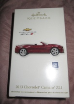 Hallmark 2012 Keepsake 2013 Chevrolet Chevy Camaro ZL1 Ornament New In Box Nib - £15.99 GBP