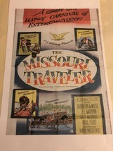 Original 1958 Vtg THE MISSOURI TRAVELER 3 SHEET MOVIE POSTER 41 x 81 LEE... - $49.45