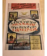 Original 1958 Vtg THE MISSOURI TRAVELER 3 SHEET MOVIE POSTER 41 x 81 LEE... - £38.91 GBP