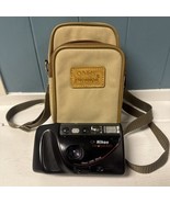 Vintage Nikon One Touch 100 Point and Shoot 35mm Film Camera w/ Flash + ... - $54.14 CAD