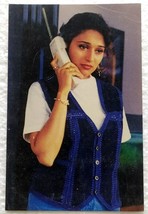 Bollywood Actor Super Star Madhuri Dixit Rare Original Postcard Post card - £10.97 GBP