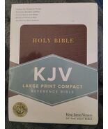 KJV  Large Print COMPACT Edition, Premium Bonded Burgundy Leather - €14,33 EUR