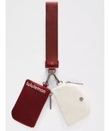 LULULEMON Dual Pouch Wristlet~Rockwood/Light Ivory ~NWT~USPS SHIP - $1,948.03 MXN
