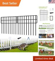 Effective 30ft No Dig Fence Panels - 13in High Small Animal Barrier for ... - $102.46