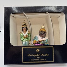 Christopher Radko Ornaments Christmas Collectible Nutcracker Suite II 1996 - £30.99 GBP