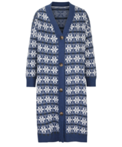 Oversized Chunky Cable-Knit Cardigan - £39.27 GBP