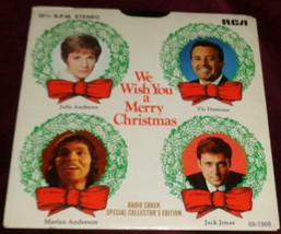 We Wish You A Merry Christmas – Vintage Four Song Record – 33.3 Speed – GDC - $7.91