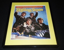 The Beatles Framed February 16 1984 Rolling Stone Cover Display  - $34.64
