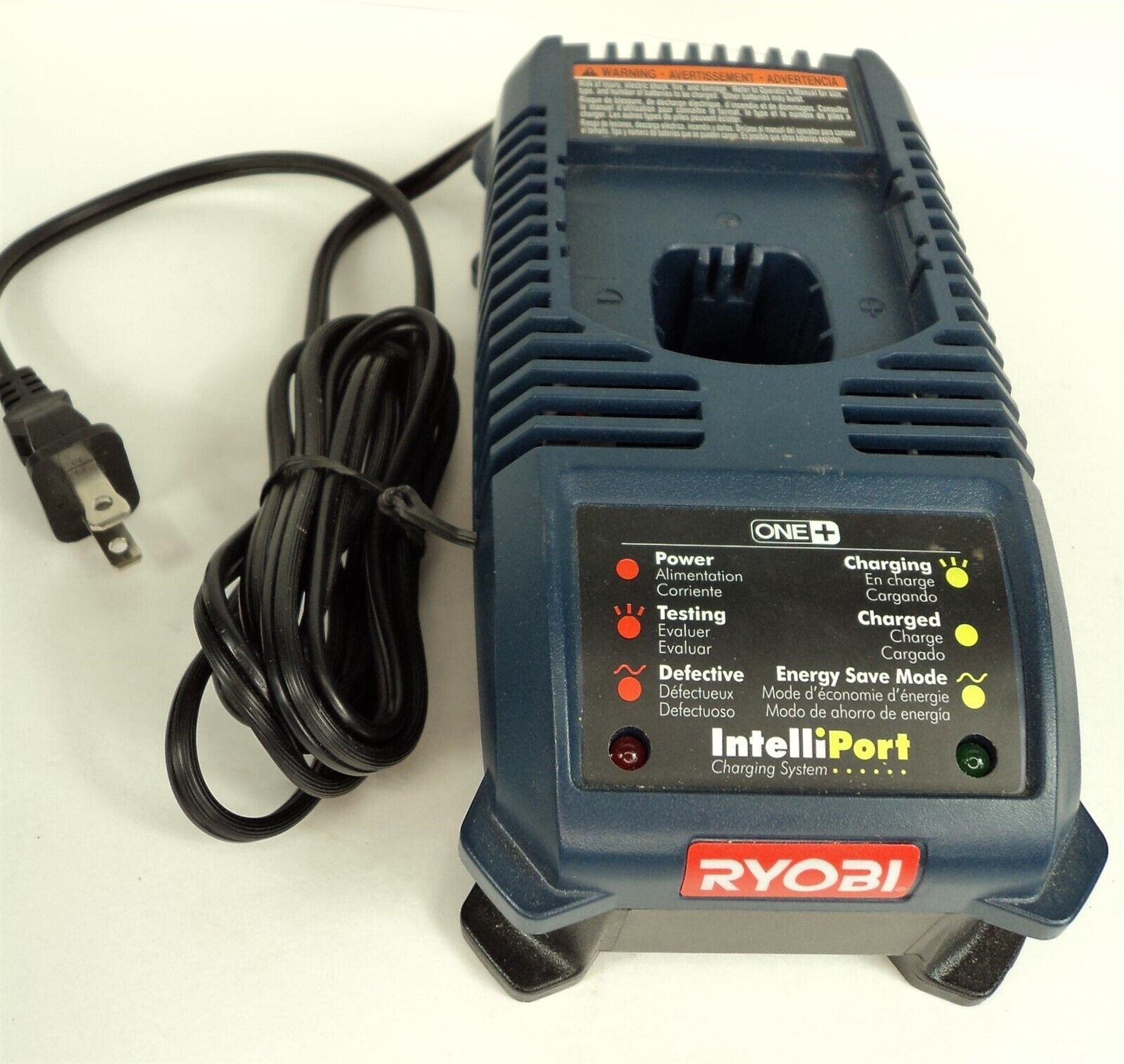 Ryobi P115 IntelliPort 18v Volt ONE+ Plus NiCad Power Tool Battery Charger - £18.93 GBP