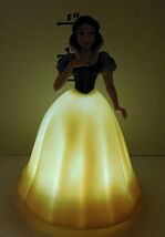 Mini 5" Disney Snow White Nightlight Night Light Yellow Blue Red - $14.80