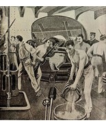 Turret Of Battleship Olympia Manila Bay Spanish War 1899 Victorian Print... - $42.22 CAD