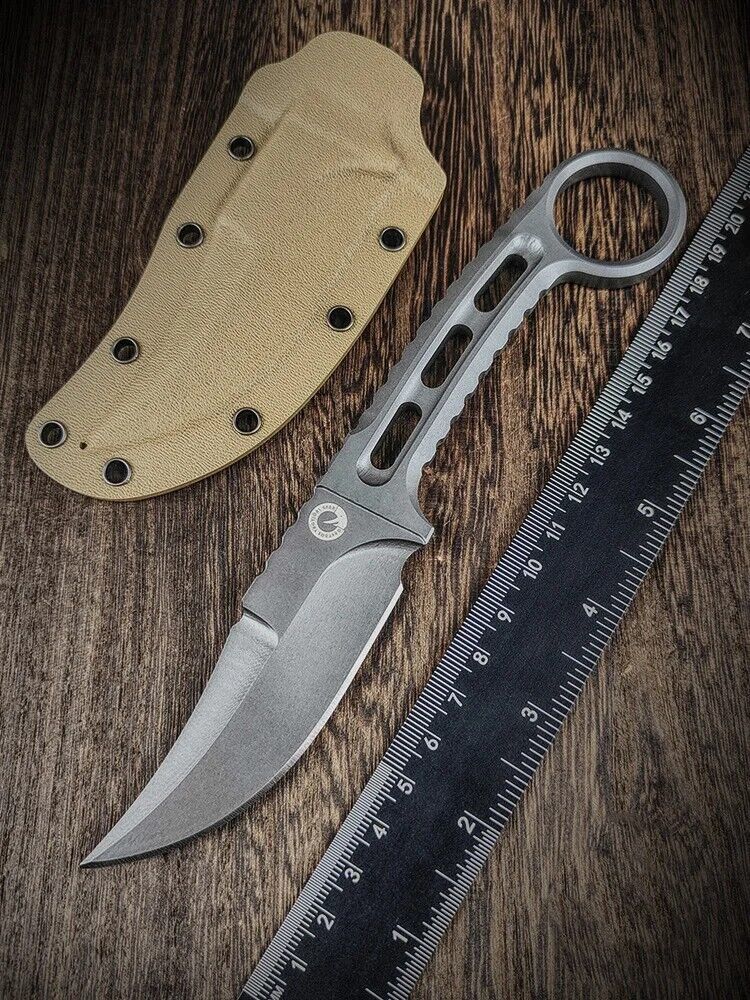 Tactical Fixed Blade Knife - Military-Grade Stainless Steel, Perfect for... - $69.30