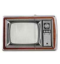 Antique Televison 2BW-TV Brown Zippo MIB - £58.74 GBP
