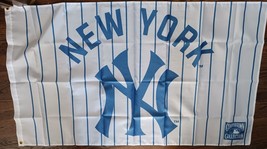 New York Yankees Striped Baseball MLB Flag Large 3x5 Banner FREE SHIPPING - £10.20 GBP