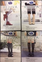 Dr. Comfort Women&#39;s Rejuva Fashion Knee High (15-20 mmHg) Sheer Floral or Dot - $14.50