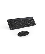 Wireless Keyboard Mouse Combo, Compact Full Size Wireless Keyboard And M... - £51.14 GBP