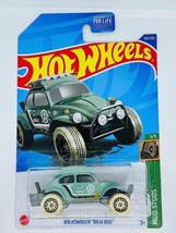 Hot Wheels 2022 - VOLKSWAGENs Baja Bug - Light Green - MUD Studs 5/5 - $10.88