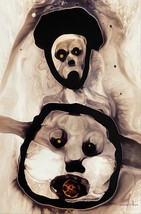 Tonito Original painting.MASKS 6.Incredible face details.Watch my video clips - $33.25