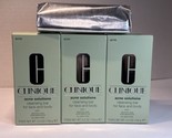 3 X Clinique ACNE Solutions Cleansing Bar Face Body Soap 5.2oz Sealed Fr... - $49.45