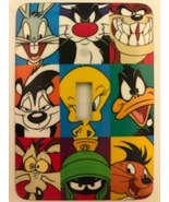 loony Tunes Metal Switch Plate Cartoons - £7.30 GBP