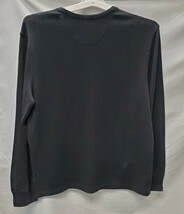 Goodfellow & Co. Men's Large Black Long Sleeve Thermal Henley T-Shirt image 3
