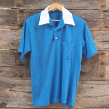 Vintage David Honison Polo 1970&#39;s Hommes Taille L - $33.89