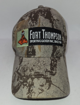 trucker cap hat Fort Thompson Sporting Goods 1931 duck foot nat gear camo - $14.50