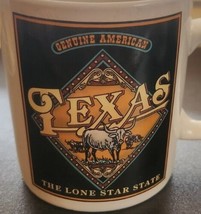 Texas The Lone Star State Genuine American Coffee Cup Mug - $6.93