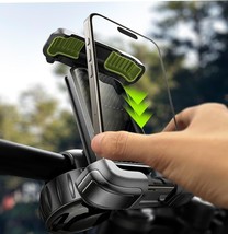 Bike Phone Holder 2024 Upgrade Motorcycle Phone Mount Bicycle Phone Holder Handl - £16.32 GBP