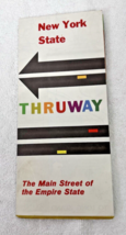 1960s New York State Thruway The Main Street of the Empire Street Map Guide - $8.42