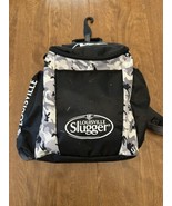 Louisville Slugger Backpack Black &amp; White Camo Storage MLB Logo Fence Hook - £10.12 GBP