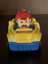 Fisher Price Little People Wheelies Yellow Tow Truck - $14.01 CAD