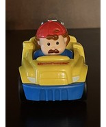 Fisher Price Little People Wheelies Yellow Tow Truck - $14.04 CAD