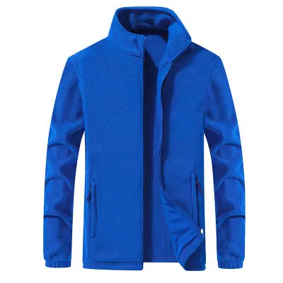 High quality men women fleece  warm solid cotton winter mens hoodie  solid zippe - £106.47 GBP