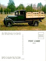 New York NY Long Island Cold Spring Harbor 1931 Ford Model AA Truck VTG Postcard - £7.48 GBP