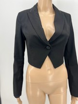 Only Love Collection Urbanized Brima Black Blazer, Size Medium - £17.69 GBP