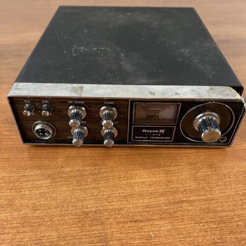 Vintage Royce 1-678 Transceiver CB Radio Base Station Untested For Parts Repair - $14.84